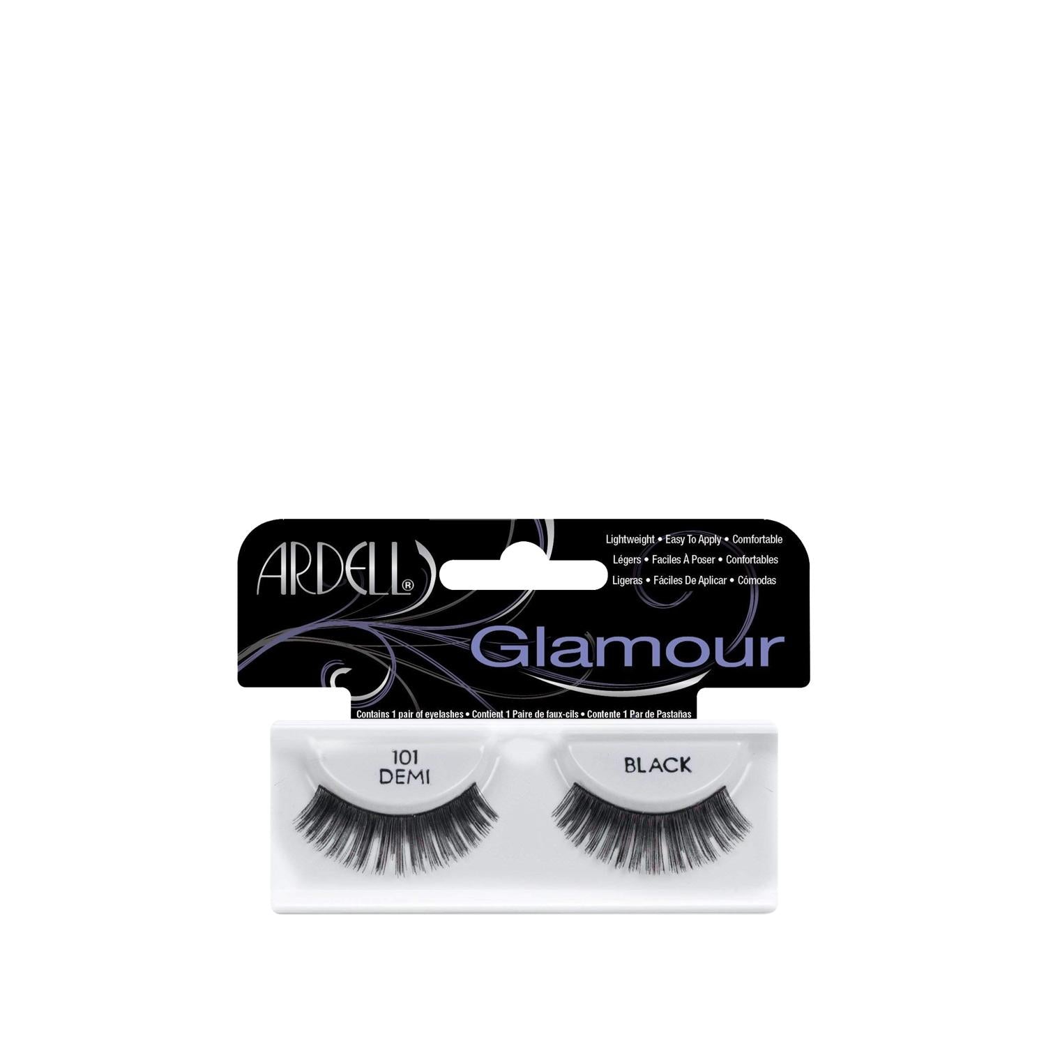Ardell Glamour Semi-Black False Eyelashes No:101 - Enhances Natural Eye Beauty with Glamorous Look Ardell Glamour False Eyelashes No:101 - Glamorous Eye Enhancement False Eyelashes, Ardell Glamour, Semi-black False Eyelashes, Cosmetic Eyelashes, Beauty Enhancements, Makeup Accessories, Eye Beauty, Special Occasion Makeup, Beauty Essentials, Cosmetic Enhancements, Eyelash Enhancements