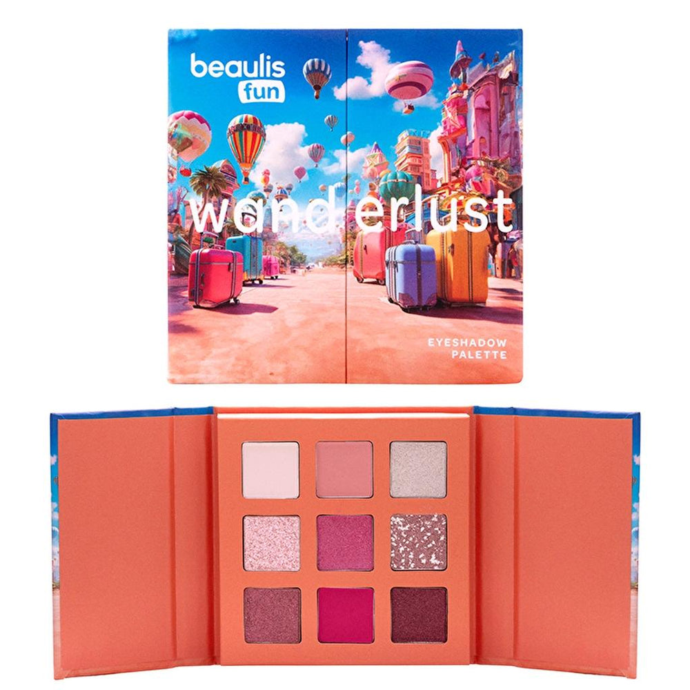 Beaulis Fun Wonderlust 9-Shade Eyeshadow Palette 502 Journey