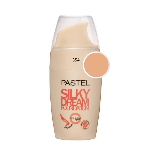 Pastel Silky Dream Foundation 354 - Long-Lasting Hydrating Makeup for Natural Finish - Foundation