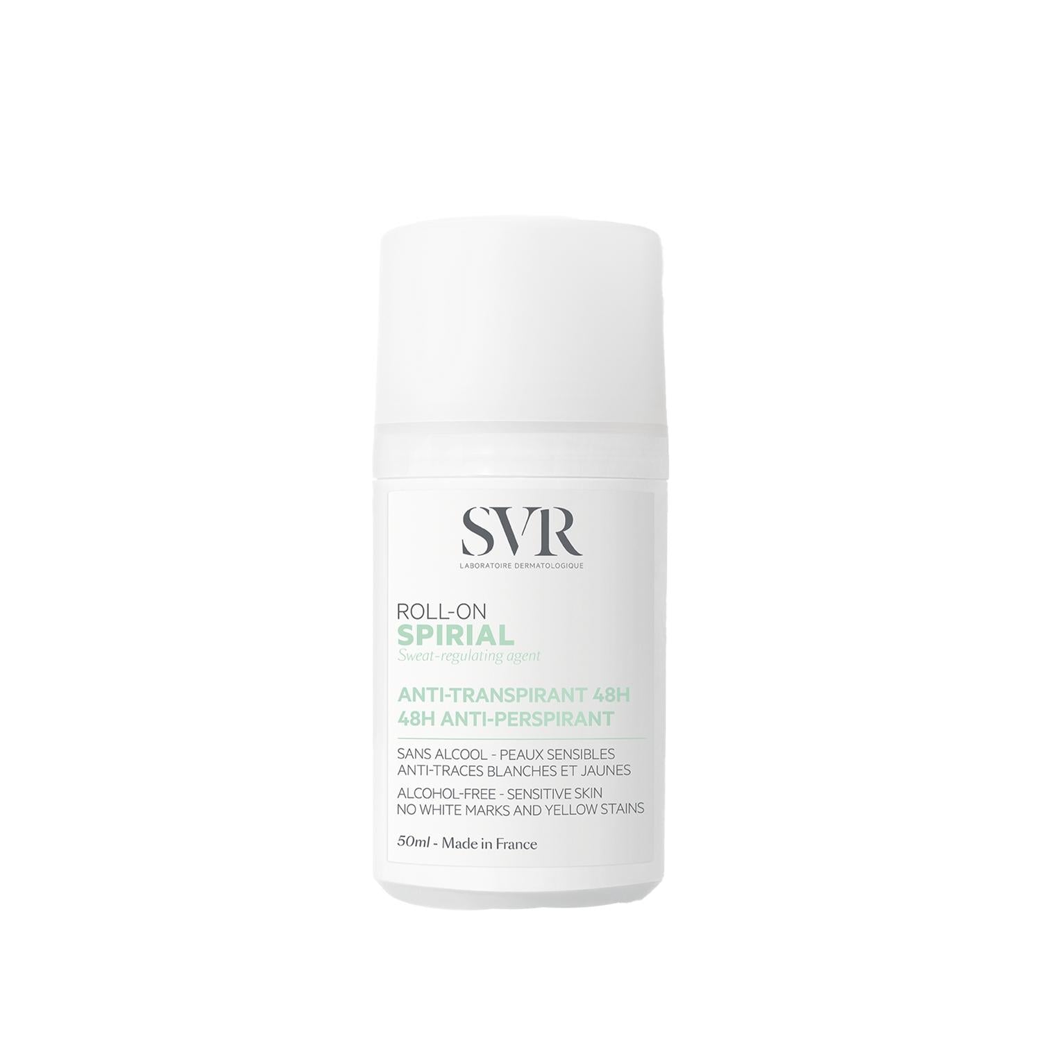 SVR Spirial Roll-On Deodorant for Sensitive Skin 50 ml