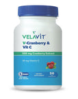 Velavit V-Cranberry & Vitamin C Daily Supplement 30 Capsules