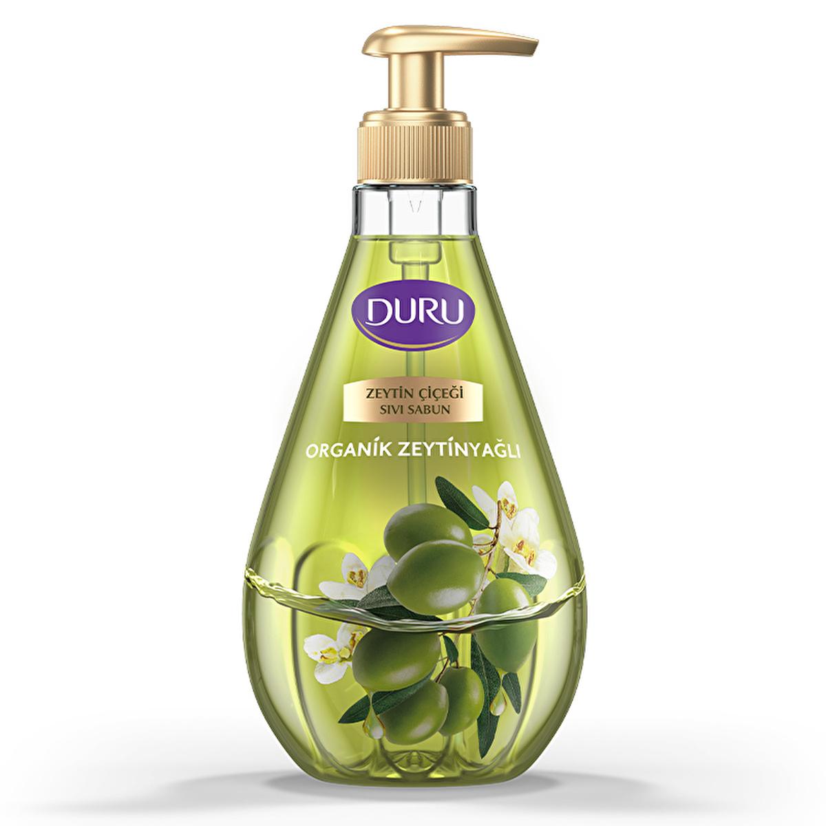 Duru Organic Olive Oil Liquid Hand Soap with Floral Fragrance - 16.91 fl oz Duru Organic Olive Oil Hand Soap - 16.91 fl oz organic liquid soap, olive oil soap, hand soap, natural soap, luxury soap, liquid hand soap, organic hand soap, moisturizing soap, fragrant soap, elegant soap packaging, bathroom essentials, kitchen essentials, personal care, natural personal care, organic personal care products