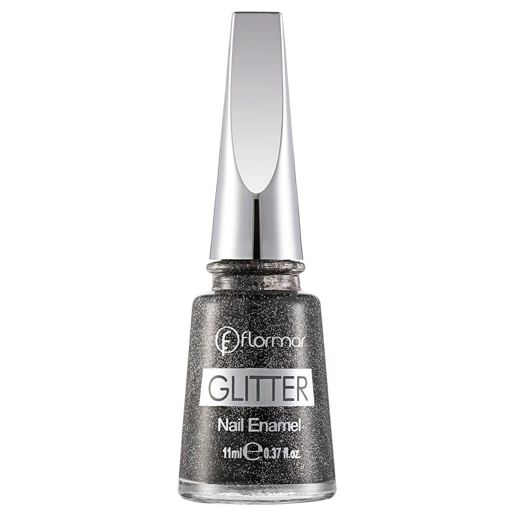 Flormar Glitter Yarı Saydam Simli Oje - Long-lasting, Shiny Nail Polish for Glamorous Nail Art - view 2