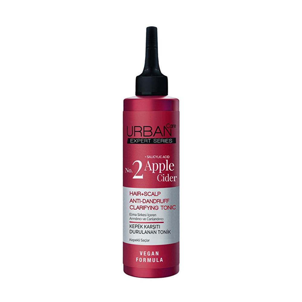 Urban Care Anti-Dandruff Hair Tonic with Apple Cider Vinegar & Salicylic Acid - Vegan, Natural Scalp Treatment - view 2