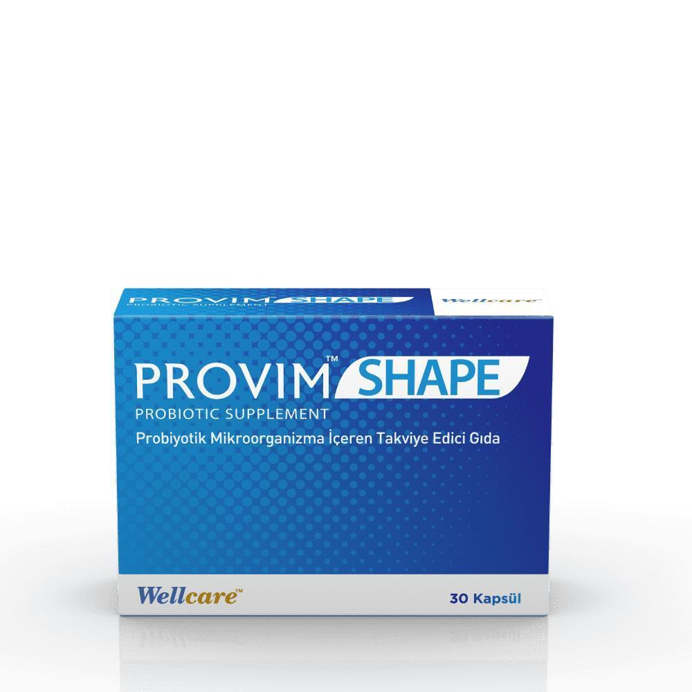 Wellcare Provim Shape Probiyotik 30 Capsules - Probiotic Supplement for Gut Health & Immune System Support Wellcare Provim Shape Probiyotik 30 Capsules - Probiotic for Gut Health Probiotic Supplement, Gut Health Support, Digestive Health, Wellcare Provim Shape, Probiotic Capsules, Immune System Support, Health Supplements, Dietary Supplements, Wellness Products