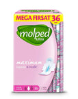 Molped Anatomik Mega Long Sanitary Pads 36-Pack