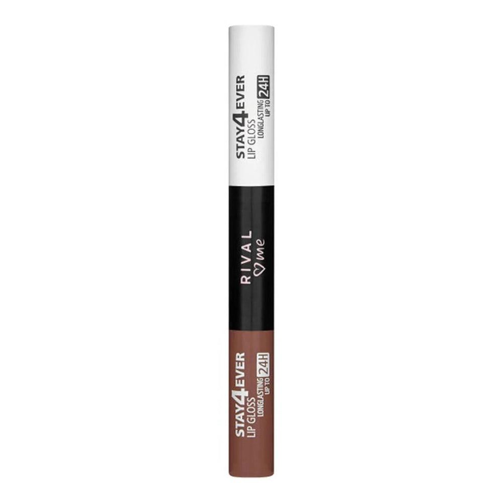 Rival Loves Me Stay4ever Lip Gloss No10 Cinnamon Brown 7 ml