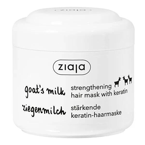 Ziaja Goat&#39;s Milk Hair Mask for Dry &amp; Damaged Hair - Moisturizing, Keratin, Silicone-Free, 6.76 fl oz Ziaja Goat&#39;s Milk Hair Mask - Moisturizing &amp; Repair goat&#39;s milk hair mask, keratin hair treatment, moisturizing hair mask, silicone-free hair care, paraben-free hair products, dry hair repair, damaged hair treatment, hair nourishment, natural hair care, hair moisturization, Ziaja, hair mask, keratin, goat&#39;s milk, dry hair, damaged hair, hair care, natural ingredients