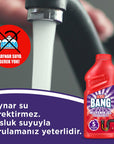 Cillit Bang Drain Cleaner Gel - Effective Clogged Drain Solution for Homeowners, Ammonia-Free, 16.91 fl oz - view 6