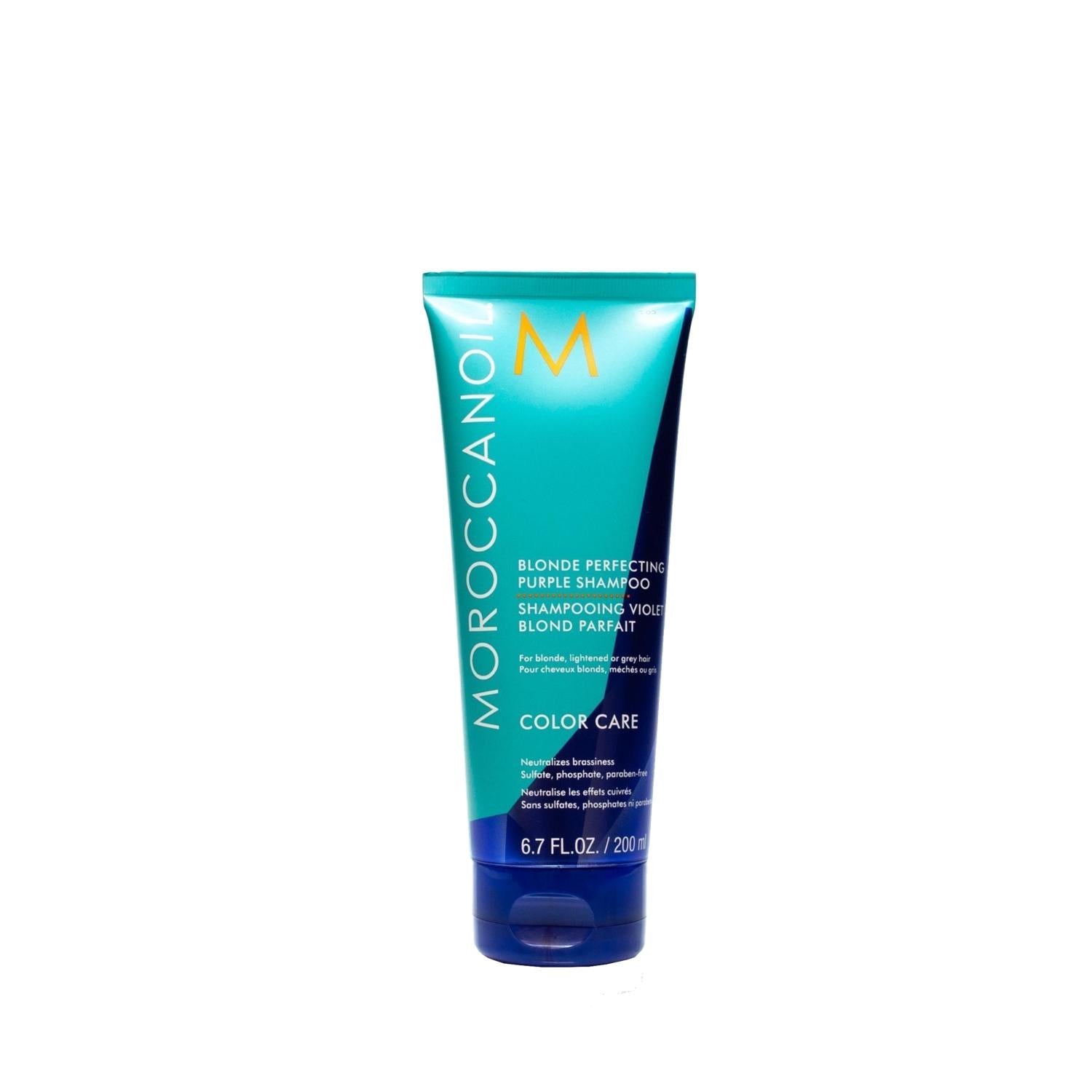 Moroccanoil Purple Shampoo for Blonde Hair - Sulfate-Free, 6.76 fl oz Moroccanoil Purple Shampoo - Blonde Hair Toning Purple Shampoo, Moroccanoil, Blonde Hair Care, Sulfate-Free Shampoo, Luxury Hair Care Products, Blonde Hair Toning, Hair Care for Highlighted Hair, Gentle Hair Care, High-End Hair Products, Moroccanoil Purple Shampoo, Blonde Hair Solutions