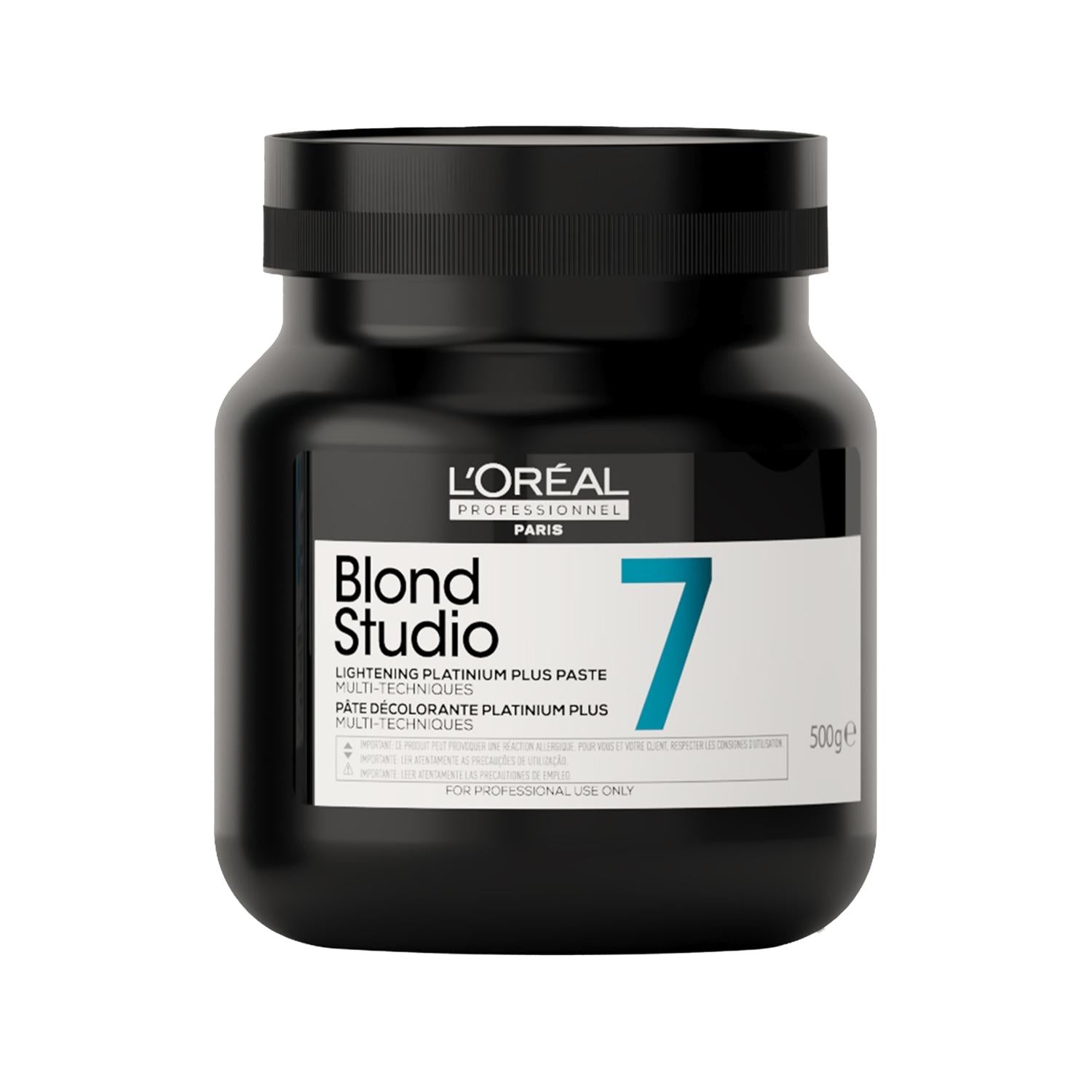Loreal Professionnel Paris Blond Studio 7 Platinium Plus Hair Lightening Cream - Professional Grade, 500g Loreal Professionnel Paris Blond Studio 7 Platinium Plus Hair Lightening Cream Loreal Professionnel Paris, Hair Lightening Cream, Blond Studio 7, Platinium Plus, Professional Hair Care, Hair Care, Professional Grade, 500g, Hair Lightening, Blond Hair, Platinum Hair, Salon Quality, Hair Color, Hair Products