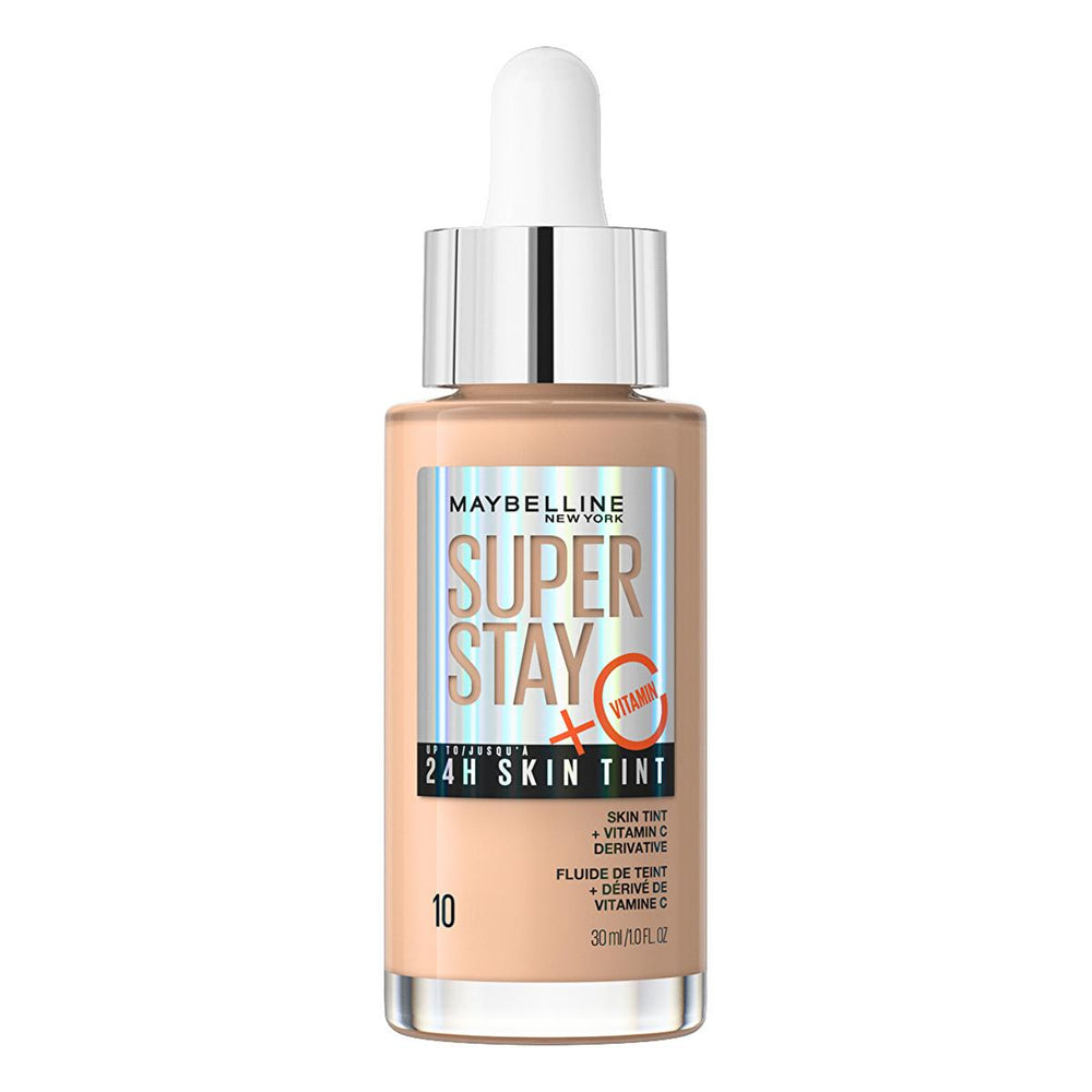 Maybelline New York Super Stay Vitamin C Skin Tint Foundation: Long Lasting, Light Coverage, Radiant, Natural Finish Maybelline Vitamin C Skin Tint: Light Coverage, Radiant Look skin tint foundation, vitamin c foundation, light coverage foundation, long lasting foundation, hydrating skin tint, Maybelline skin tint, radiant skin foundation, natural finish foundation, foundation, skin tint, vitamin c, light coverage, long lasting, hydrating, radiant skin, natural finish, makeup, beauty, cosmetics, women's mak