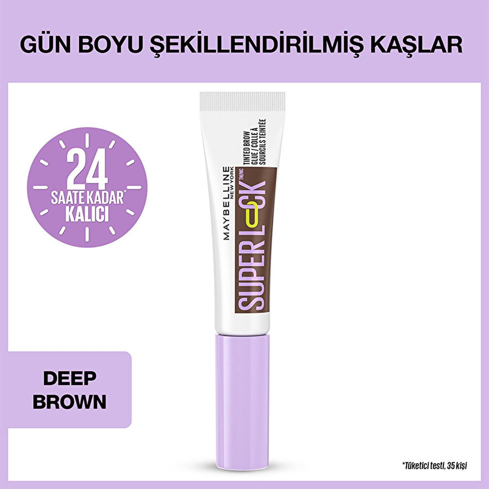 Maybelline Super Lock Brow Glue Deep Brown: 24H Long Lasting Eyebrow Mascara for Shaping, Styling & Tinting Maybelline Brow Glue: Long Lasting Eyebrow Mascara | Deep Brown eyebrow mascara, brow glue, eyebrow styling, long lasting eyebrow gel, smudge proof eyebrow makeup, deep brown eyebrow gel, Maybelline Super Lock Brow Glue, eyebrow shaping, eyebrow tint, eyebrow setting gel, eyebrow gel, eyebrow makeup, brow styling, brow tint, brow shaping, makeup, cosmetics, beauty, 24 hour hold, non-sticky, clump free