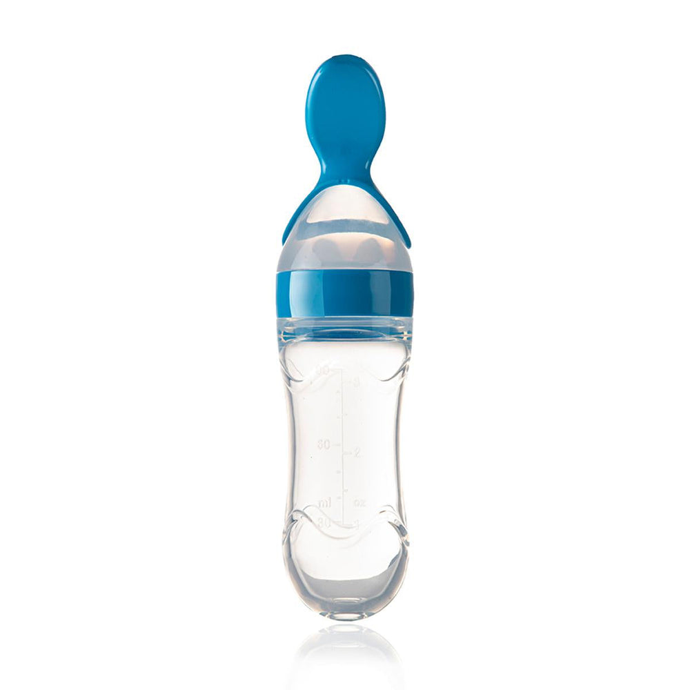 Babyjem Baby Squeeze Spoon - BPA-Free, One-Handed Feeding, Silicone Baby Feeding Utensils, Baby Feeding Accessories, Baby Feeding Spoon - image 19
