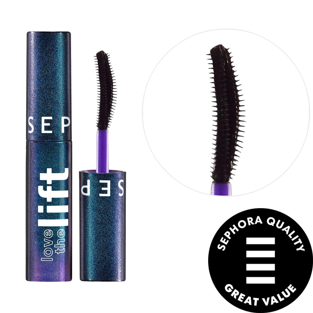 Love The Lift Volumizing & Curling Mascara - Ultra-Black, Buildable, Vegan & Long-Lasting Mascara Love The Lift Volumizing Mascara - Vegan, Long-Lasting & Buildable Volumizing Mascara, Curling Mascara, Vegan Mascara, Long-lasting Mascara, Weightless Mascara, Ultra-Black Mascara, Buildable Mascara, Double-Sided Silicon Brush Mascara, Gravity-Defying Wax Mascara, Cruelty-Free Makeup, Vegan Beauty Products, Eye Makeup, Mascara, Makeup Essentials, Beauty Favorites, Lash Care, Eye Enhancement
