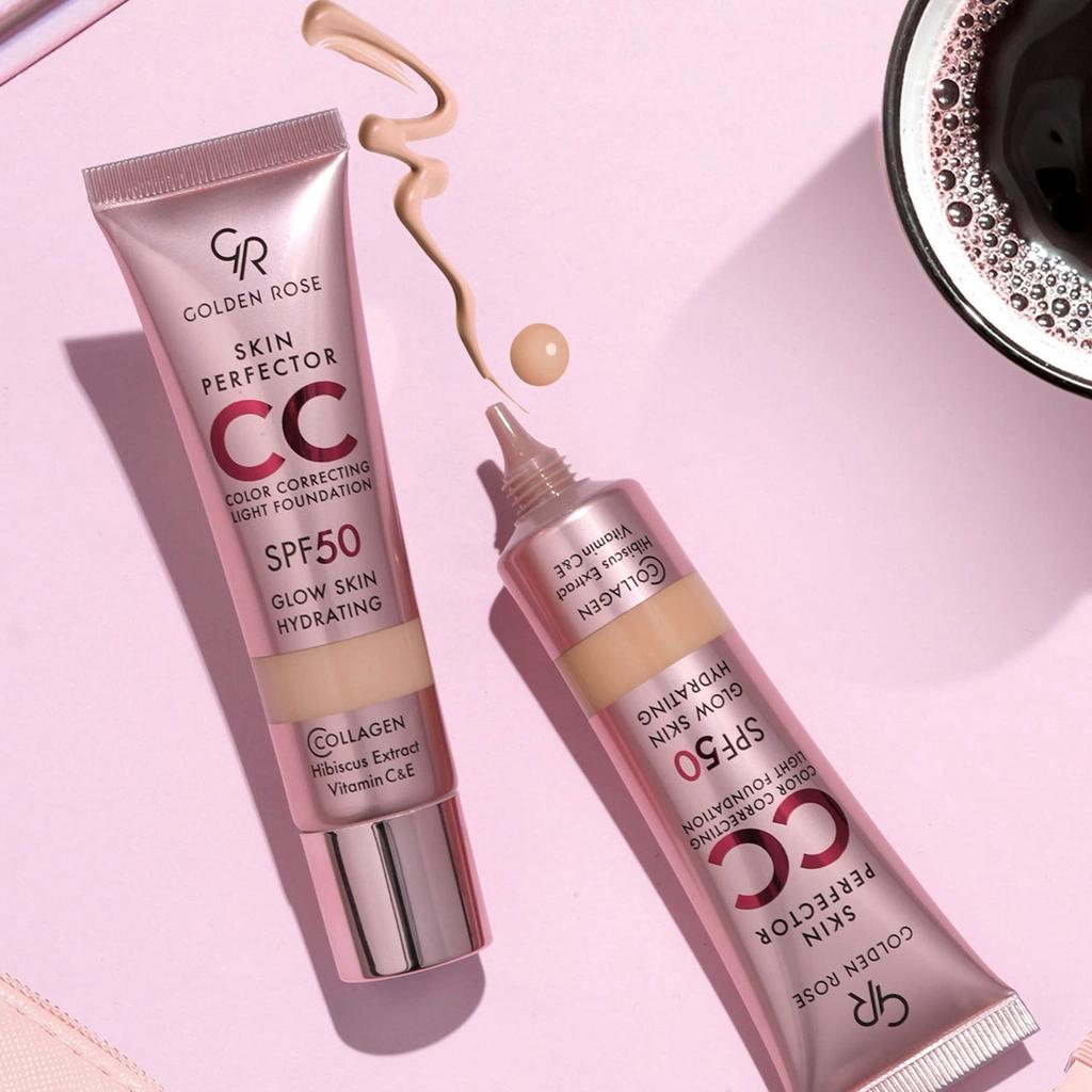 Golden Rose Skin Perfect CC Cream SPF50 101 Beige 30ml