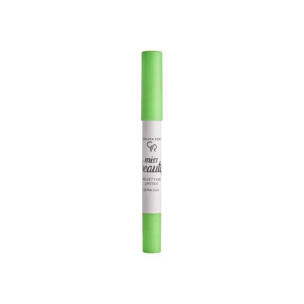 Golden Rose Miss Beauty Velvety Kiss Lipstick - Long-Lasting Matte Finish, 03 Pink Dusk Shade - Lipstick