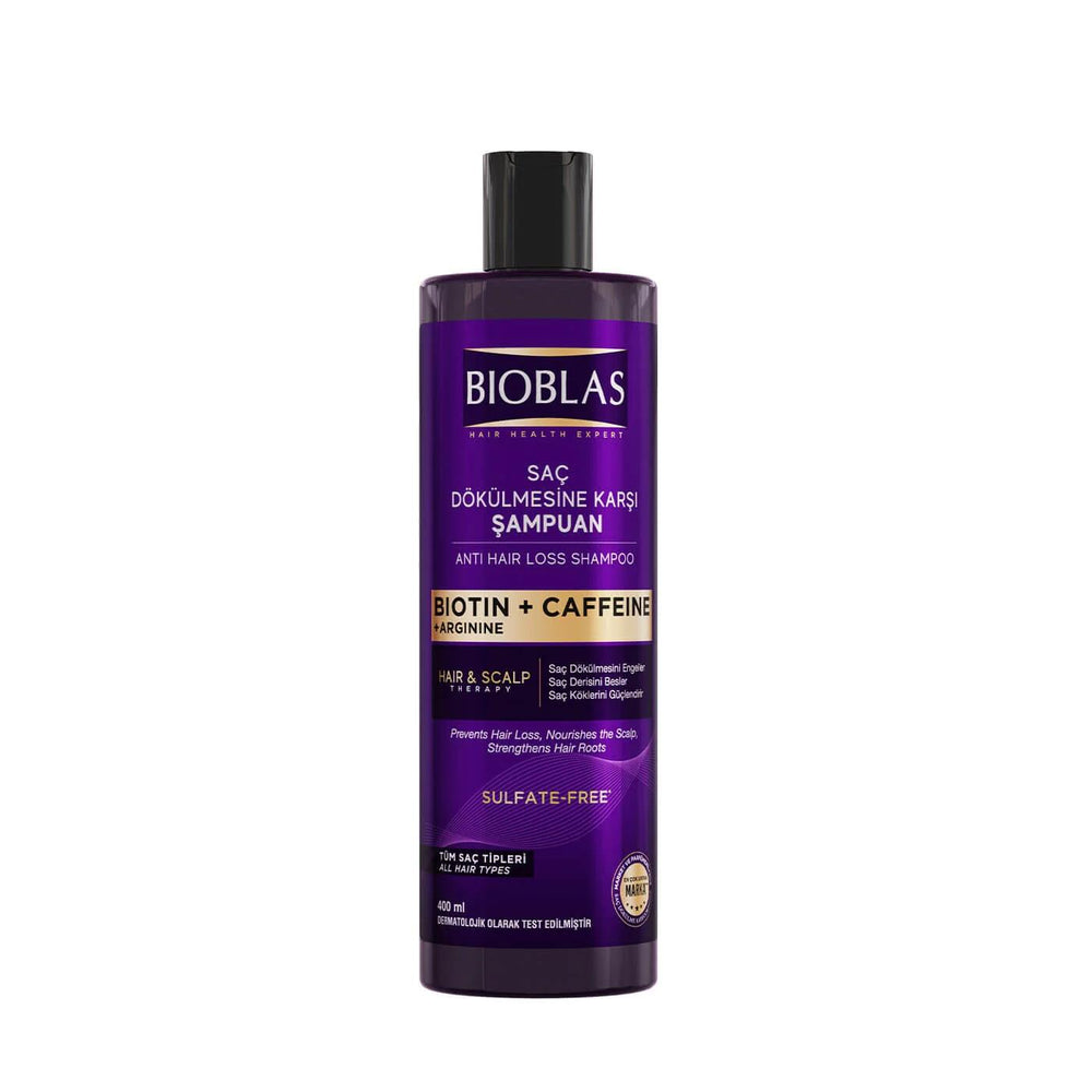 Bioblas Biotin & Caffeine Volumizing Shampoo 400 ml