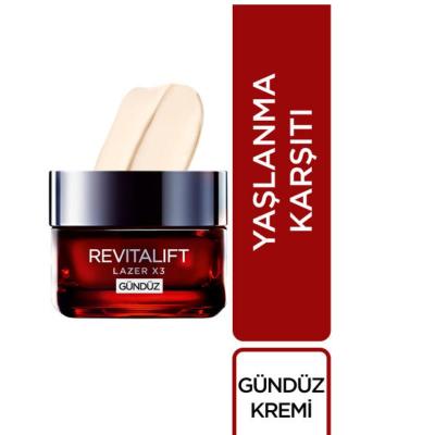 Loreal Paris Revitalift Lazer X3: Anti-Aging Day Cream for Wrinkle Reduction, Skin Firming &amp; Texture Improvement with Hyaluronic Acid &amp; Pro-Xylane Loreal Revitalift: Anti-Aging Cream for Wrinkle Reduction anti-aging cream, wrinkle reduction, hyaluronic acid cream, pro-xylane skincare, skin firming cream, day cream for mature skin, Loreal Revitalift Lazer X3, age defying cream, face cream for wrinkles, skin texture improvement, anti aging, mature skin, face cream, daily moisture, face moisturizer, hydration,