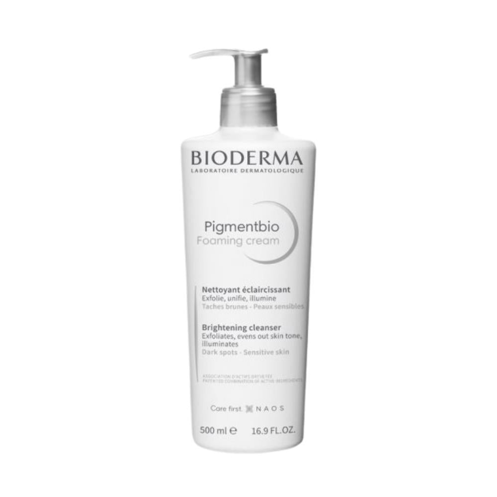 Bioderma Pigmentbio Foaming Cream Cleanser for Sensitive Skin - Hyperpigmentation Treatment, AHA Peeling Effect Bioderma Pigmentbio Foaming Cream Cleanser - Hyperpigmentation Solution Bioderma Pigmentbio Foaming Cream, Sensitive skin cleanser, Hyperpigmentation treatment, Foaming cream cleanser, AHA peeling effect, Skincare for sensitive skin, Hyperpigmentation solution, Gentle exfoliating cleanser, Moisturizing cleanser, Skin brightening products