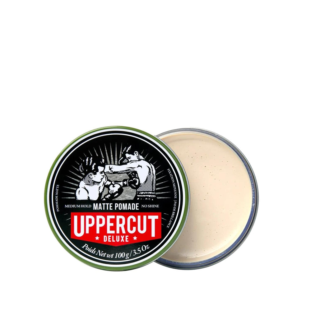 Uppercut Deluxe Matte Pomade Medium Hold Hair Styling Wax 100g
