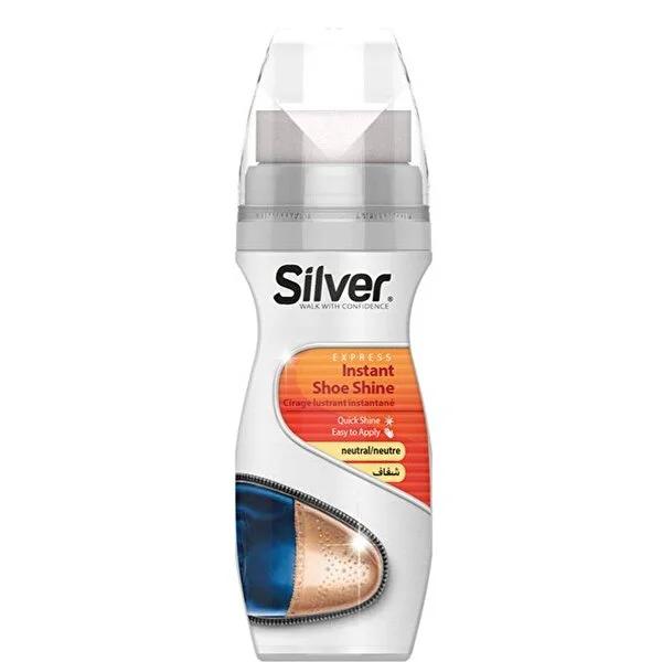 Silver Likit Liquid Shoe Polish - Natural Wax, Water-Based, 2.54 fl oz - Shoe Care for Leather Accessories Silver Likit Liquid Shoe Polish - Natural Wax, Water-Based liquid shoe polish, leather care, shoe care products, natural wax polish, water-based leather polish, silver shoe polish, leather accessories, leather maintenance, shoe shine, leather nourishment, leather protection