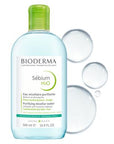 Bioderma Sebium H2O Micellar Water for Oily and Acne-Prone Skin - Gentle Makeup Remover & Cleanser, Dermatologically Tested, 16.91 fl oz Bioderma Sebium H2O Micellar Water - Gentle Makeup Remover for Oily Skin Micellar water for oily skin, Acne-prone skin care, Makeup remover for sensitive skin, Gentle skin cleanser, Dermatologically tested skincare, Bioderma Sebium H2O, Oily skin solutions, Acne control, Non-comedogenic, Hypoallergenic, Alcohol-free, Skincare for sensitive skin, Makeup removal, Daily clean