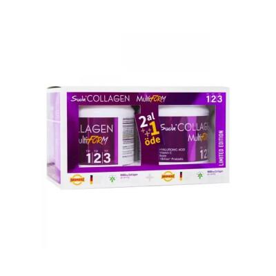 Suda Collagen Multiform: Advanced Collagen Powder Supplement - Type 1, 2, 3, Verisol, Fortigel, Tendoforte, Hyaluronic Acid & Biotin - Supports Skin, Joints & Tendons Suda Collagen: Type 1, 2, 3 for Skin, Joints & Tendons collagen supplement, collagen powder, Type 1 2 3 collagen, Verisol collagen, Fortigel collagen, Tendoforte collagen, hyaluronic acid supplement, biotin supplement, joint support supplement, skin health supplement, collagen peptides, anti-aging supplement, skin elasticity, joint pain relief