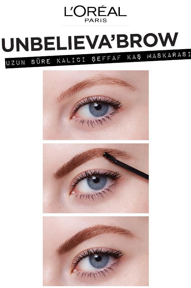 L'Oreal Paris UnbelievaBrow: Longwear Eyebrow Topcoat - Waterproof Smudge-Proof, 30H Hold - Clear Brow Mascara for Lasting Definition L'Oreal UnbelievaBrow: Waterproof Longwear Eyebrow Topcoat eyebrow mascara, longwear eyebrow topcoat, waterproof brow sealer, smudge-proof eyebrow makeup, 30 hour eyebrow mascara, Loreal eyebrow mascara, long lasting eyebrow topcoat, clear brow mascara, eyebrow gel, brow enhancer, waterproof makeup, smudge proof makeup, long lasting makeup, brow topcoat, eyebrow sealer, cosme