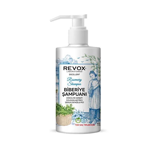 Revox Rosemary Herbal Hair Shampoo - Reduce Hair Loss, Strengthen Follicles, Biotin & B5 - 13.53 fl oz Revox Rosemary Shampoo: Hair Loss & Growth | Biotin & Herbal Rosemary shampoo, Hair loss shampoo, Biotin shampoo, Herbal hair shampoo, Dandruff shampoo, Shampoo for oily scalp, Strengthening hair shampoo, Hair growth shampoo, shampoo, hair care, rosemary extract, biotin, vitamin B7, niacin, vitamin B3, provitamin B5, horsetail extract, watercress leaf extract, sage leaf extract, hair thinning, oily scalp, 