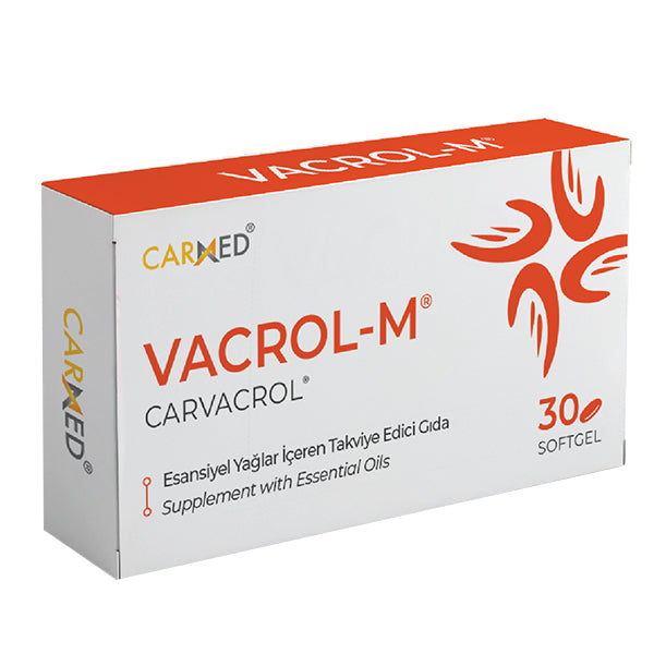 Carmed Vacrol M 500 mg Dietary Supplement 30 Softgels