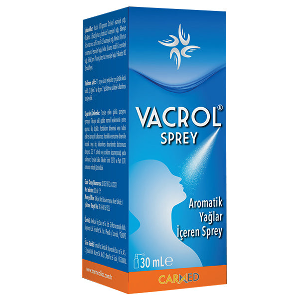 Carmed Vacrol Spray Soothing Oral Care Solution 30 ml