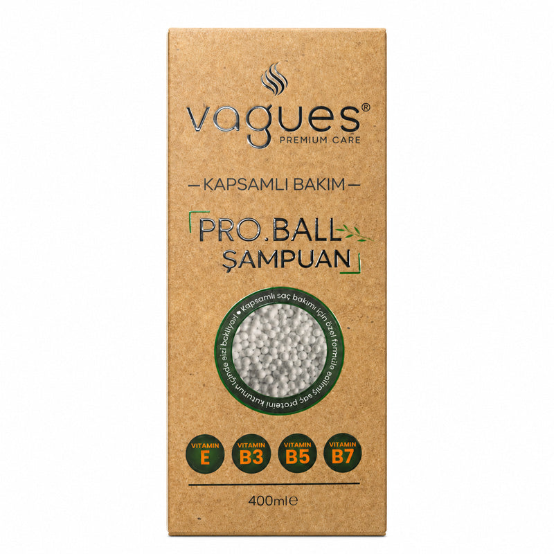 Vagues Pro Ball Protein Shampoo for Fuller Hair 400 ml