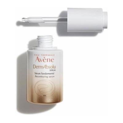 avene dermabsolu rejuvenating firming serum 30 ml, close up of avene dermabsolu serum bottle Avene Dermabsolu Rejuvenating Firming Serum - 30 ml Avene Dermabsolu Serum - Rejuvenating & Firming | 30 ml avene, dermabsolu, serum, rejuvenating, firming, skincare, anti-aging, glowing-skin, moisturizer, ai-generated