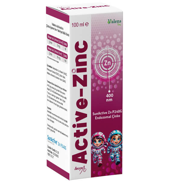 Valens Active Zinc Liquid Supplement for Kids 100 ml