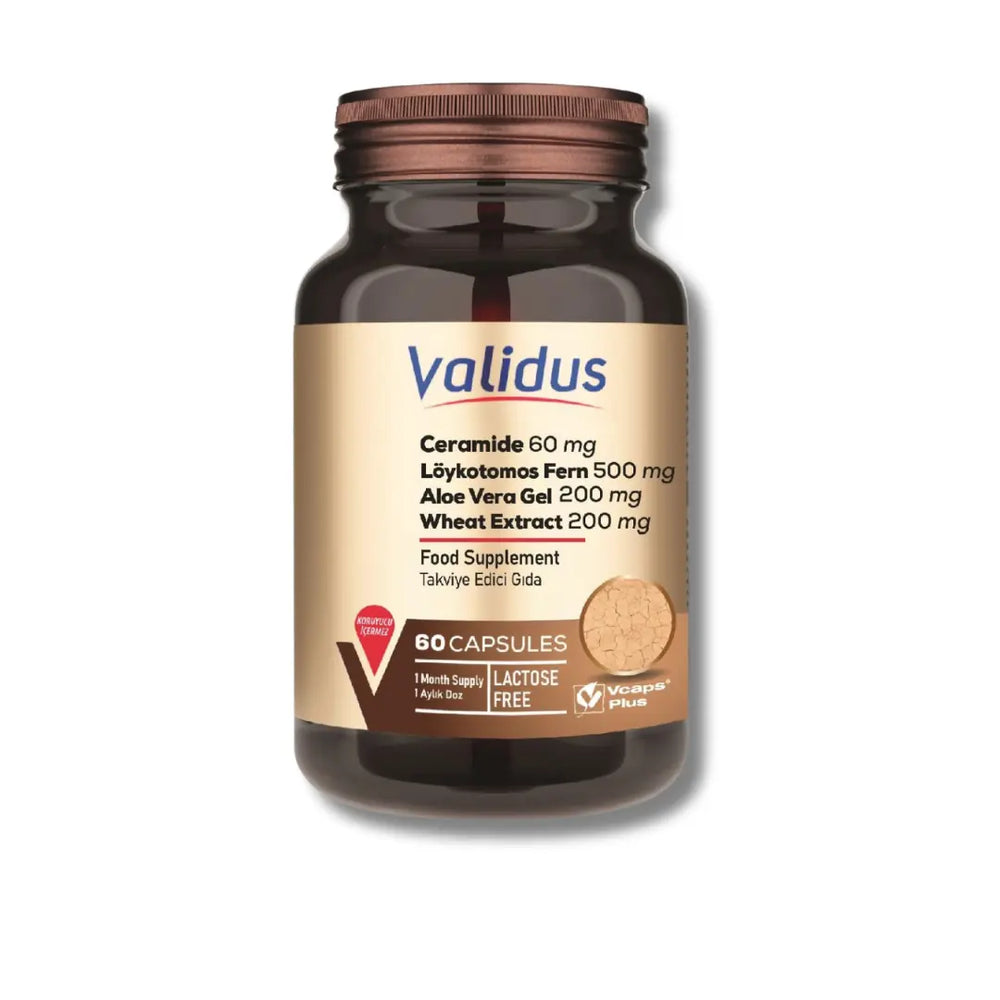 Validus Ceramide & Fern Extract Skin Support 60 Capsules