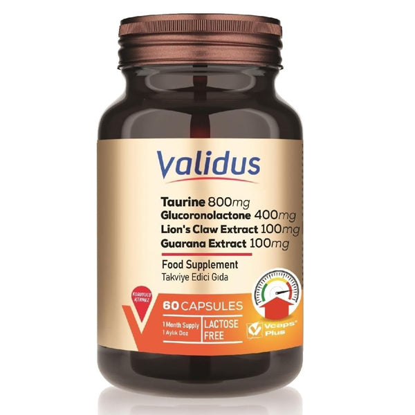 Validus Taurine, 60 Capsules