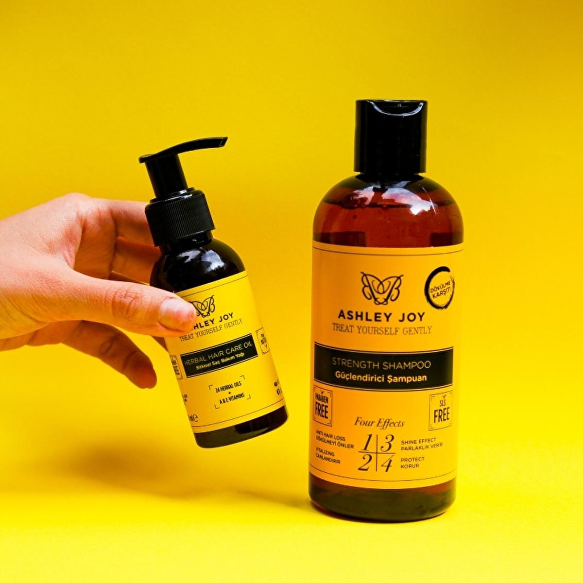 Ashley Joy Hair Loss Strengthening Shampoo - Garlic & Keratin Repair, Boost Volume & Shine - 400ml Ashley Joy Hair Loss Shampoo - Garlic & Keratin Repair hair loss shampoo, strengthening shampoo, garlic shampoo, keratin hair repair, volume boosting shampoo, anti hair fall shampoo, hair shine shampoo, damaged hair repair, Ashley Joy shampoo, dökülme karşıtı şampuan, hair strengthening, anti-breakage, hair repair, hair volume, hair shine, garlic extract, keratin, shampoo, hair care, hair treatment, hair fall 