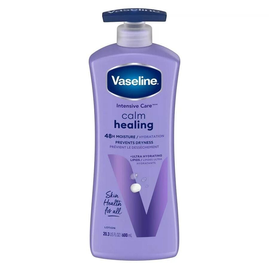 Vaseline Intensive Care Calm Healing Lotion with Almond Oil 600ml