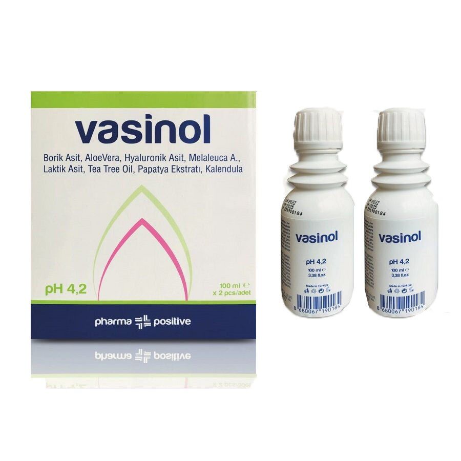 Pharmapositive Vasinol Vaginal Cleansing Wash 2 x 100 ml