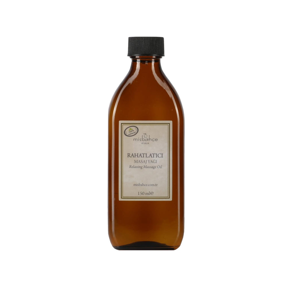 Misbahçe Relaxing Massage Oil 150ml - Promotes Calming Experience & Stress Relief Misbahçe Relaxing Massage Oil 150ml - Stress Relief & Calming massage oil, relaxation oil, Misbahçe, relaxing massage oil, 150 ml massage oil, stress relief, calming experience, massage therapy, relaxation products
