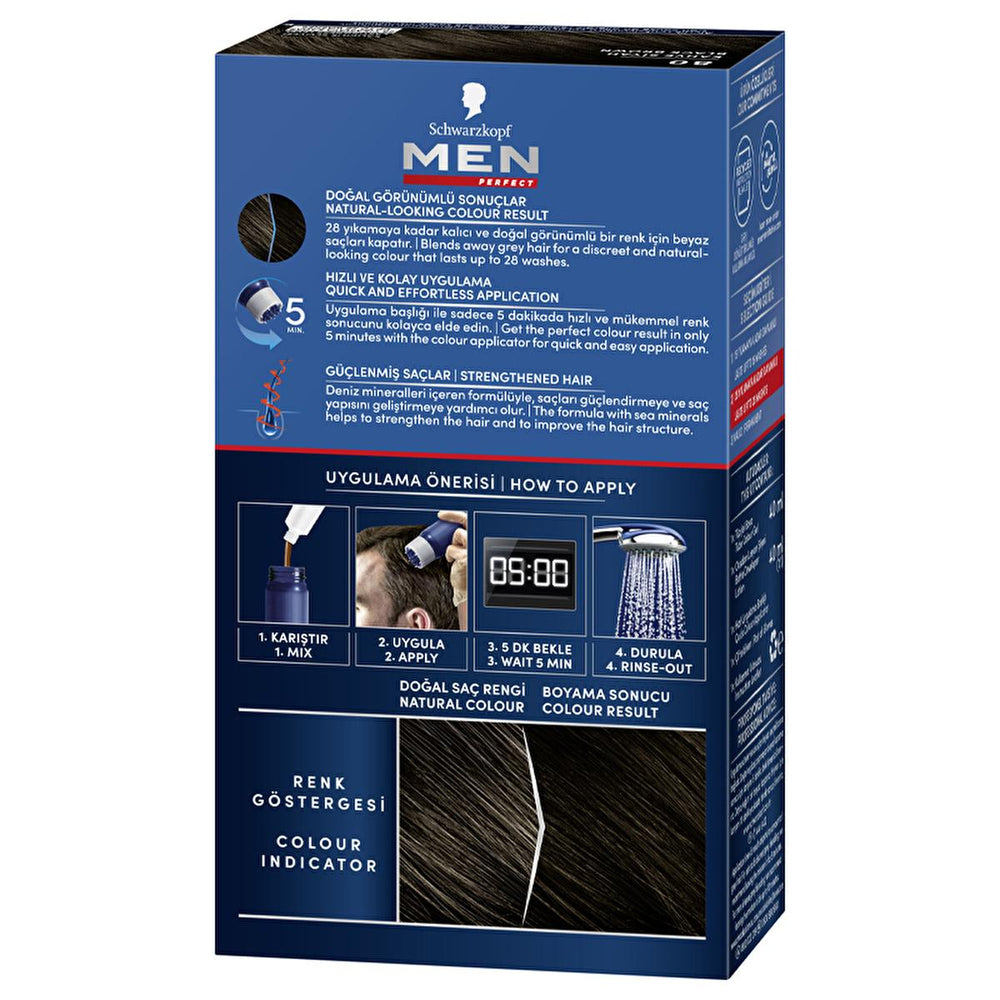 Men Perfect Hair Dye - Quick & Natural Looking Grey Hair Coverage for Men - view 2