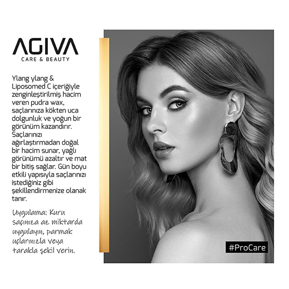 Agiva Milk Protein Hair Styling Powder: Volumizing, Oil Absorbing, Matte Finish Hair Volume Powder For Thicker, Fuller Hair - image 6