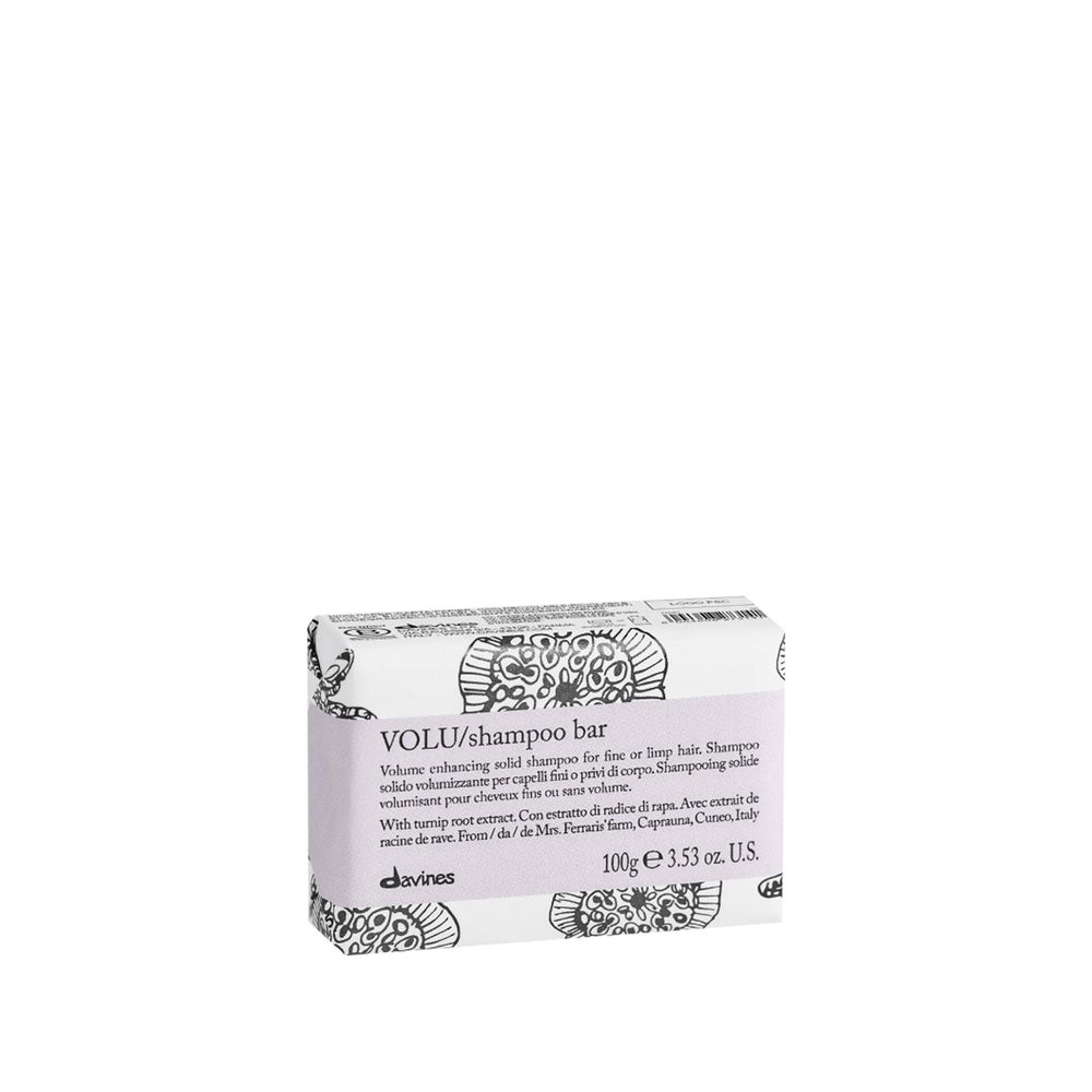 Davines Solid Shampoo Bar for Volumizing Hair - Eco-Friendly, 100g Davines Volu Solid Shampoo Bar - Eco-Friendly Volumizing Hair Care solid shampoo, volumizing shampoo, Davines, eco-friendly hair care, bar shampoo, volumizing hair care, eco-friendly personal care, travel-friendly shampoo, sustainable hair care, hair volume, hair care, shampoo bar, green beauty, plastic-free