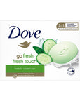 Dove Beauty Cream Bar Go Fresh Fresh Touch Nemlendirici Krem Sabun - Moisturizing Soap Bar for Soft, Smooth Skin - view 7