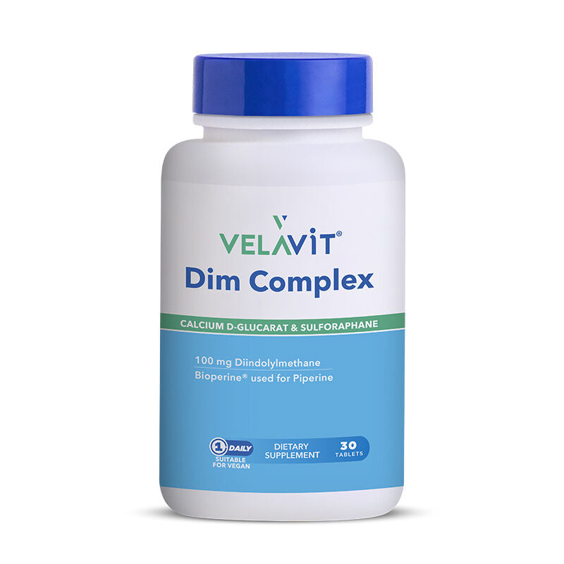 Velavit DIM Complex Food Supplement, 30 Tablets