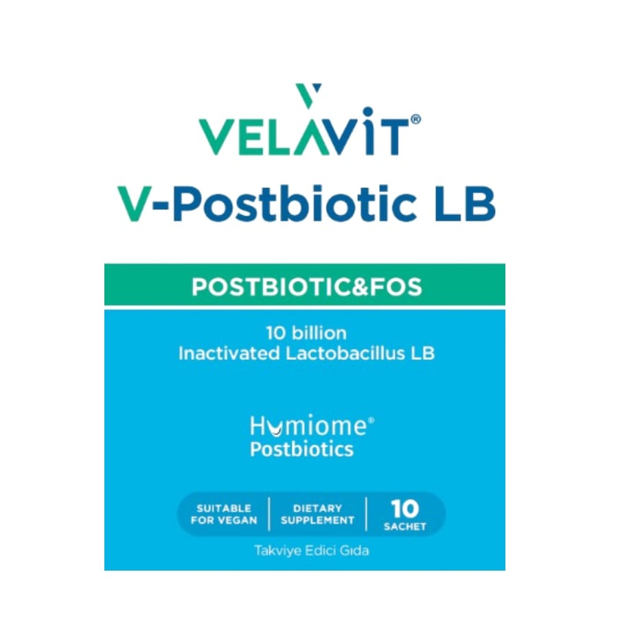 Velavit V-Postbiotic LB 10 Sachet - Daily Postbiotic Supplement