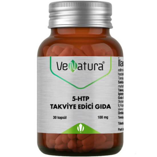 Venatura 5-HTP 100 mg Amino Acid Support 30 Capsules