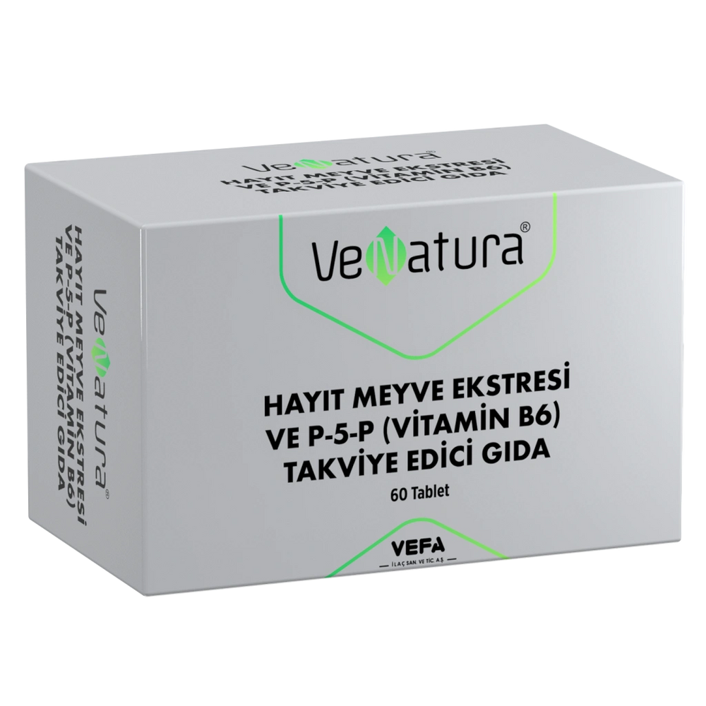 Venatura Chasteberry Extract & Vitamin B6 P-5-P 60 Tablets