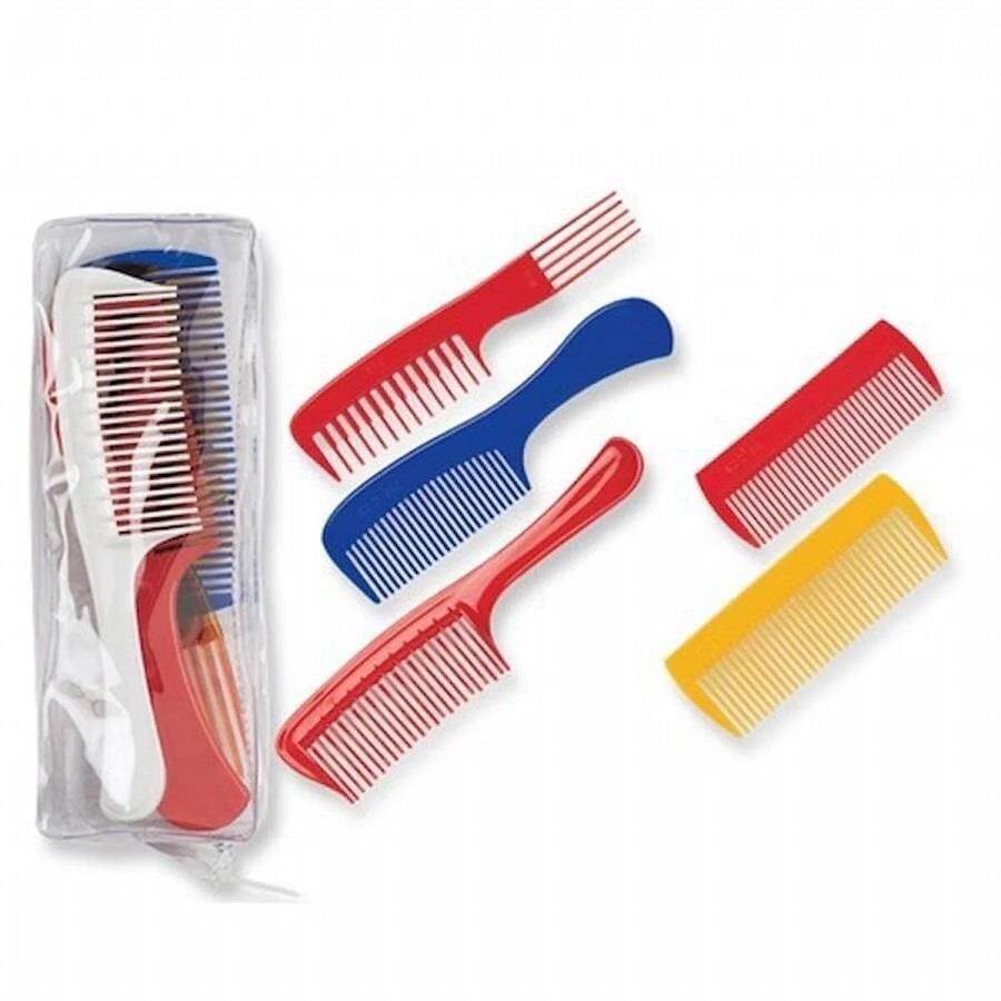 Vepa 5-Piece Hair Comb Set for Versatile Styling 998